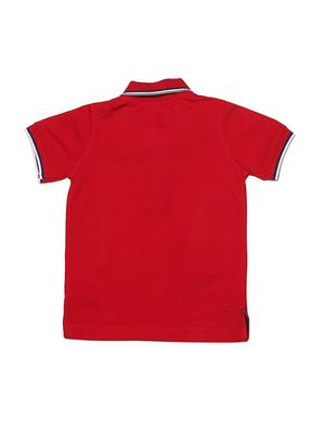red cotton blend tshirt - 15610587 - Standard Image - 2