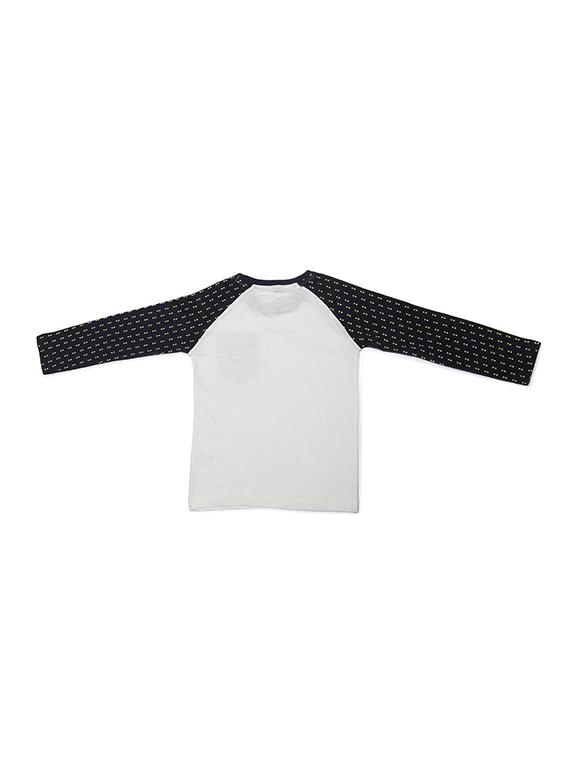 white cotton blend tshirt - 15610589 - Zoom Image - 2