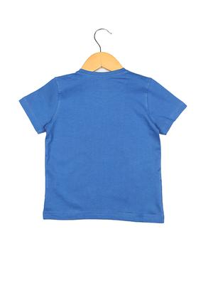blue cotton tshirt - 15610594 - Standard Image - 2