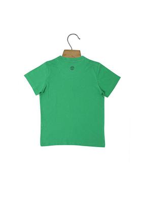 green cotton blend tshirt - 15610596 - Standard Image - 2