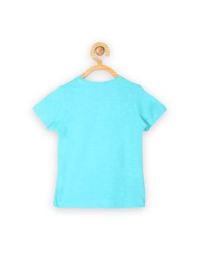blue cotton tshirt - 15610619 - Standard Image - 2