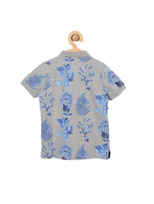 grey cotton blend tshirt - 15610634 - Standard Image - 2
