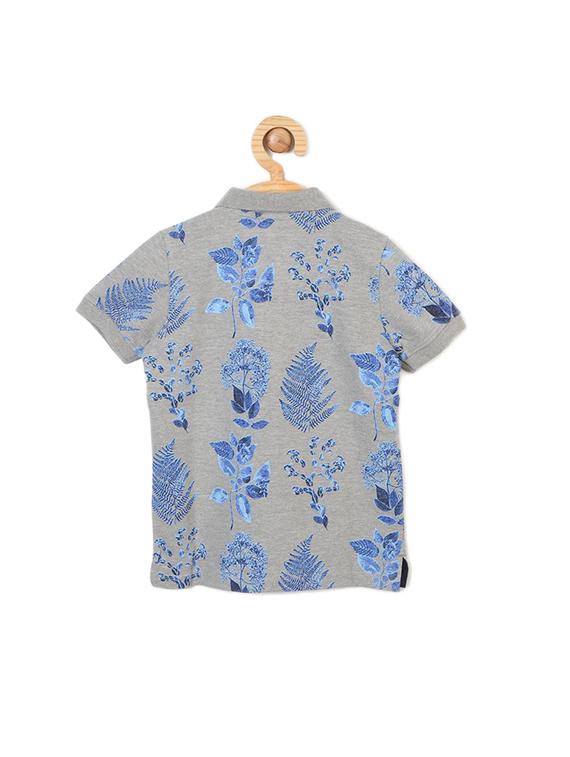 grey cotton blend tshirt - 15610634 - Zoom Image - 2