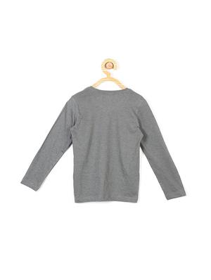 grey cotton blend tshirt - 15610635 - Standard Image - 2