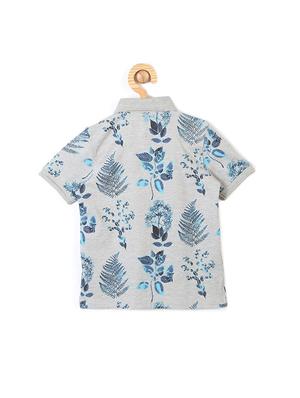 grey cotton blend tshirt - 15610637 - Standard Image - 2