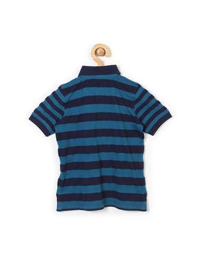 blue cotton blend tshirt - 15610640 - Standard Image - 2