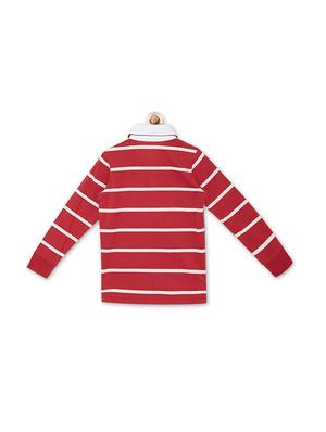 red cotton blend tshirt - 15610641 - Standard Image - 2