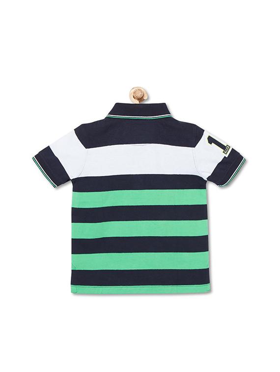 multi colored cotton blend t-shirt - 15610642 - Zoom Image - 2