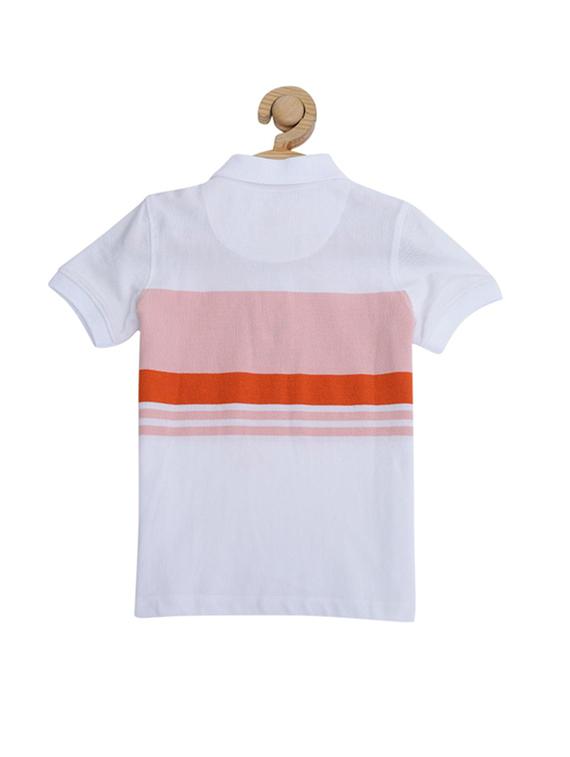 white cotton blend tshirt - 15610652 - Zoom Image - 2