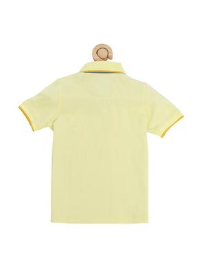 yellow cotton blend tshirt - 15610657 - Standard Image - 2