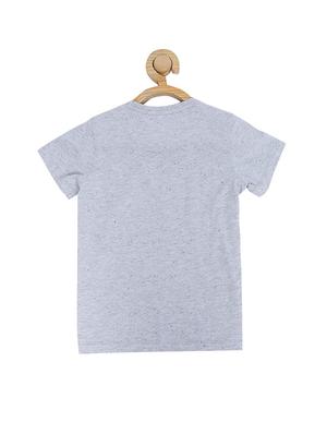 grey cotton blend tshirt - 15610660 - Standard Image - 2
