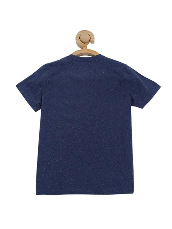 blue cotton blend tshirt - 15610661 - Zoom Image - 2