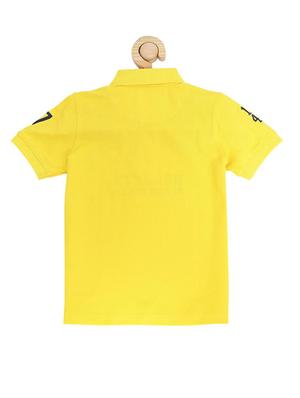 yellow cotton blend tshirt - 15610665 - Standard Image - 2