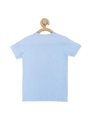 blue cotton blend tshirt - 15610667 - Standard Image - 2