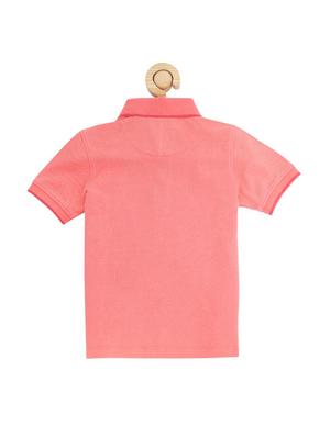 pink cotton blend tshirt - 15610669 - Standard Image - 2