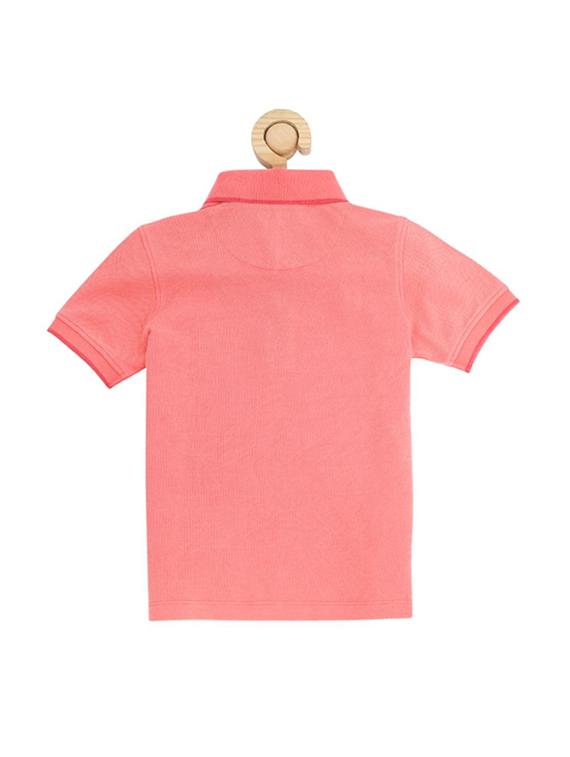 pink cotton blend tshirt - 15610669 - Zoom Image - 2