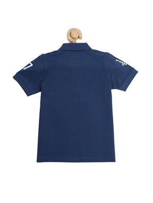 navy blue cotton blend tshirt - 15610670 - Standard Image - 2