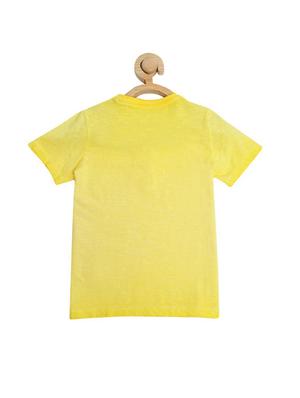 yellow cotton blend tshirt - 15610674 - Standard Image - 2
