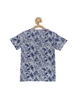 grey cotton blend tshirt - 15610675 - Standard Image - 2