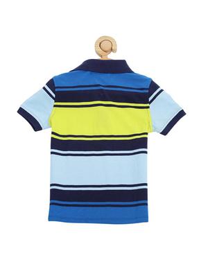 blue cotton blend tshirt - 15610676 - Standard Image - 2