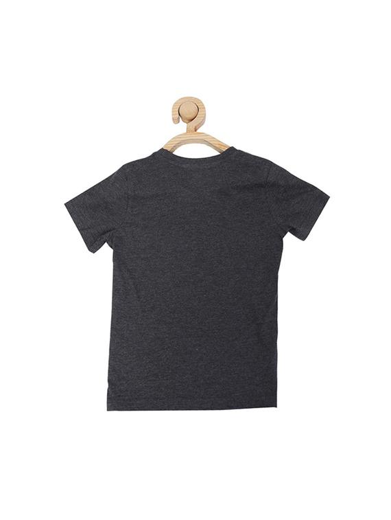 grey cotton blend tshirt - 15610692 - Zoom Image - 2