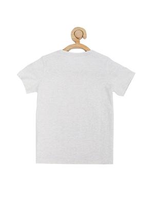white cotton blend tshirt - 15610696 - Standard Image - 2