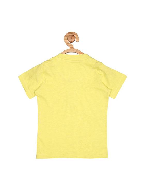 yellow cotton tshirt - 15610704 - Zoom Image - 2