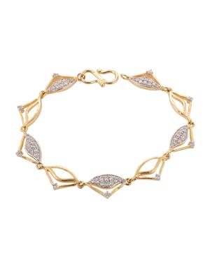 gold tone link bracelets - 15610802 - Standard Image - 2
