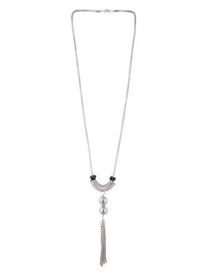 multi metal long necklace - 15611140 - Standard Image - 2