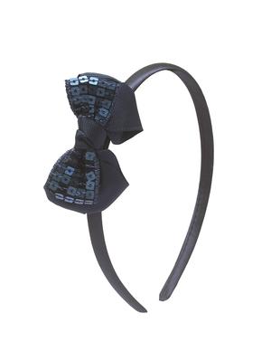 blue fabric hair accessory - 15611197 - Standard Image - 2