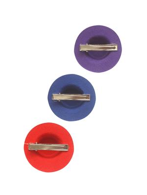 multi colored fabric hair clip - 15611204 - Standard Image - 2