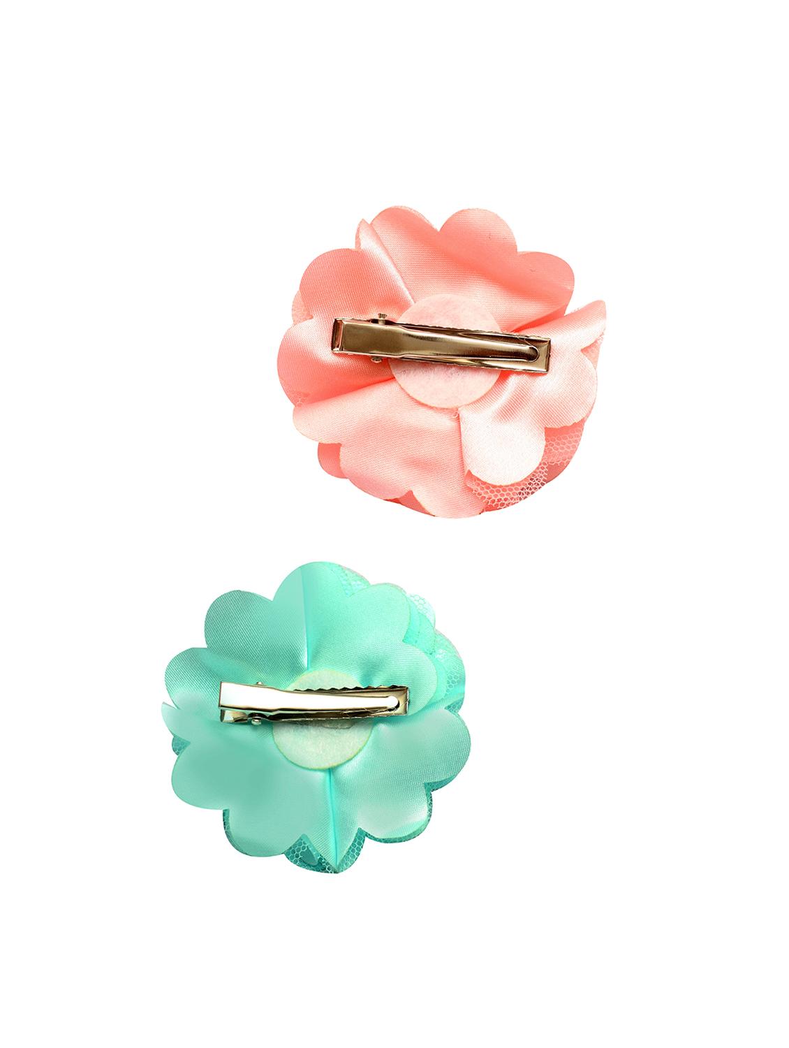 multi colored fabric hair clip - 15611206 - Zoom Image - 2