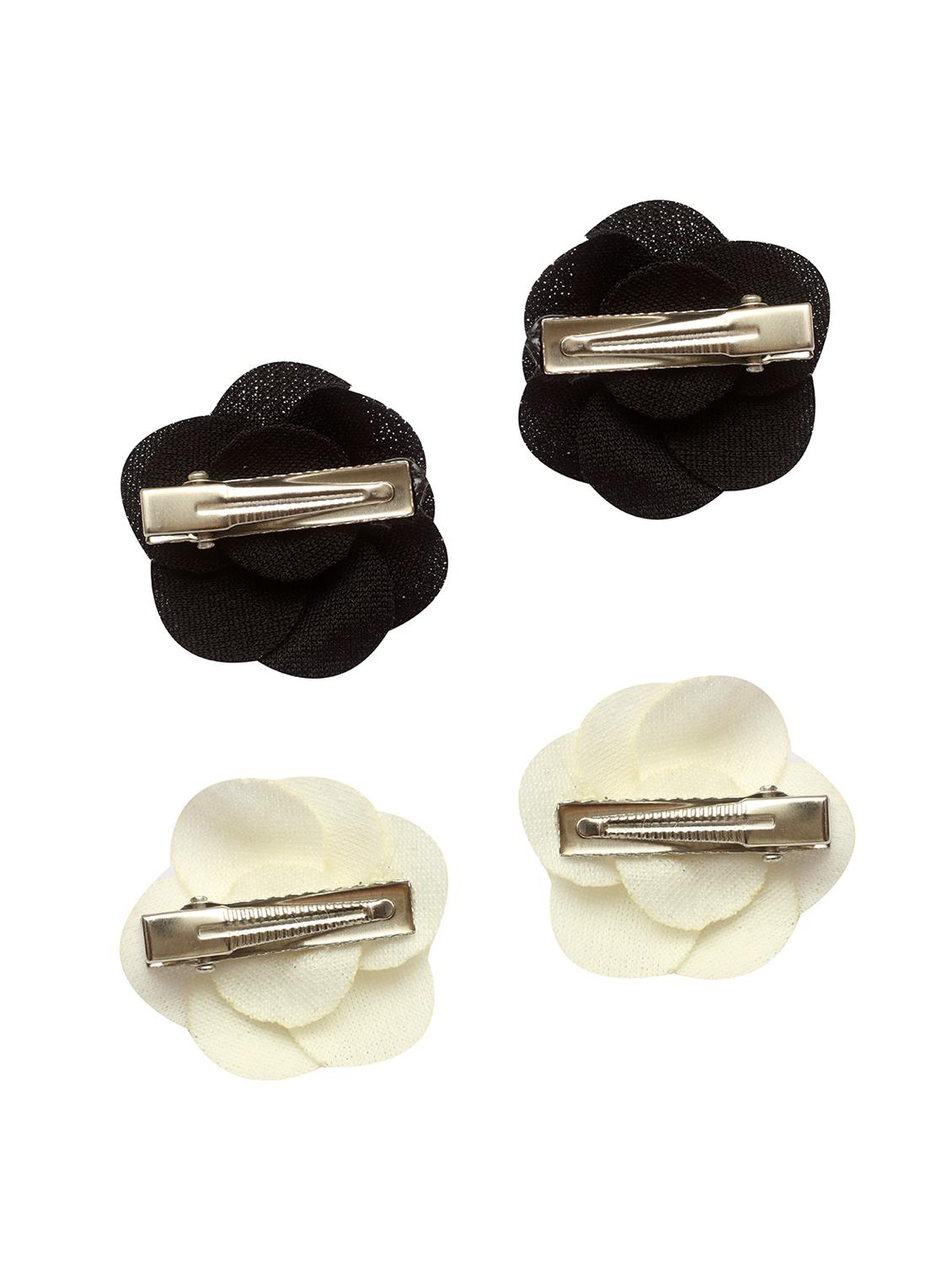 black fabric hair clip - 15611208 - Zoom Image - 2