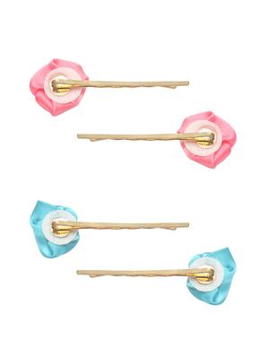 multi colored fabric hair clip - 15611211 - Standard Image - 2