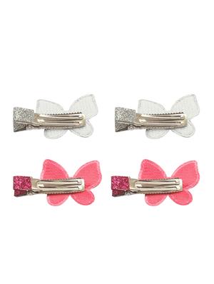 multi colored fabric hair clips - 15611214 - Standard Image - 2