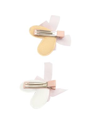 multi colored fabric hair clips - 15611218 - Standard Image - 2