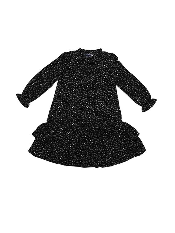 black polyester frock - 15611258 - Zoom Image - 2