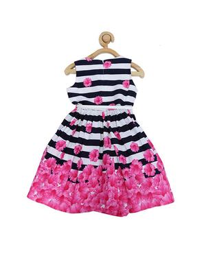 pink polyester frock - 15611262 - Standard Image - 2