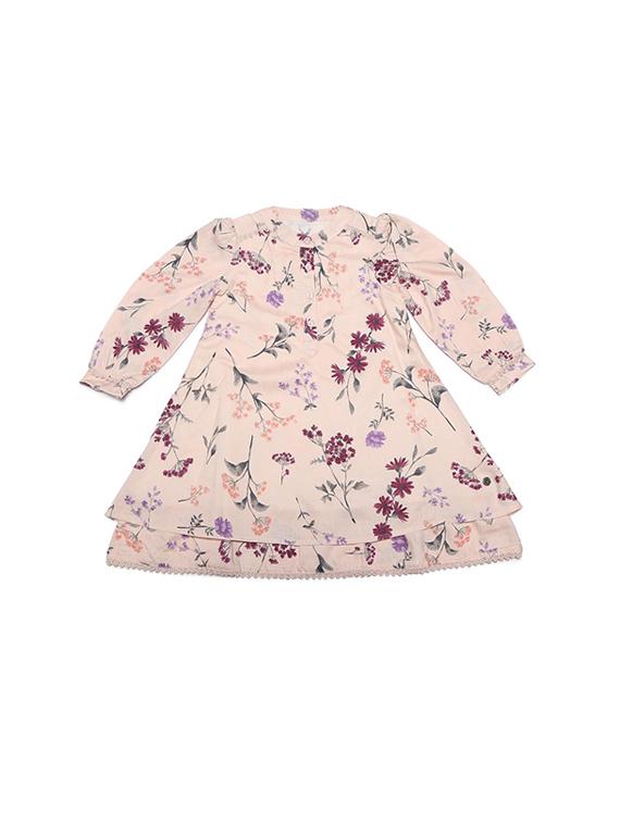 pink polyester frock - 15611276 - Zoom Image - 2