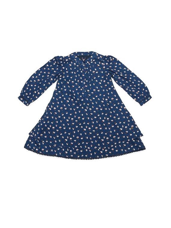 blue polyester frock - 15611277 - Zoom Image - 2