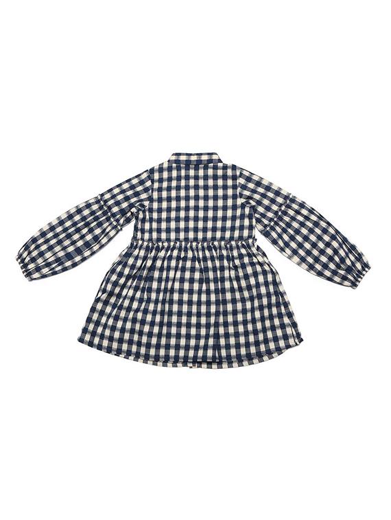 blue polyester frock - 15611282 - Zoom Image - 2