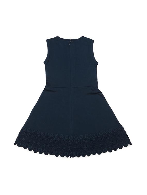blue polyester frock - 15611286 - Zoom Image - 2