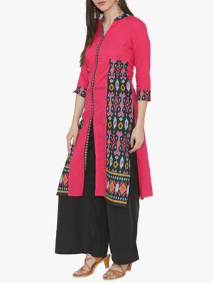 Printed straight kurta - 15611356 - Standard Image - 2