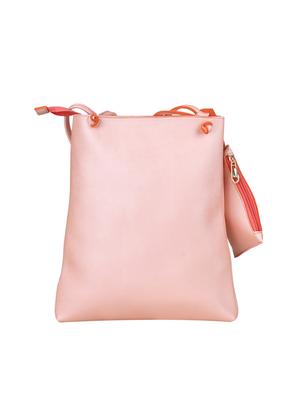 pink leatherette (pu) combo tote - 15611374 - Standard Image - 2