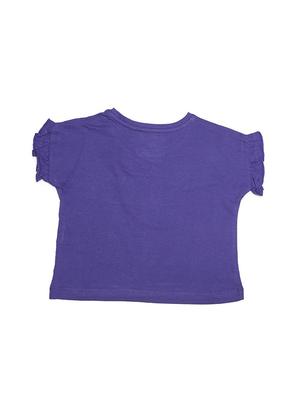 blue cotton blend top - 15611462 - Standard Image - 2