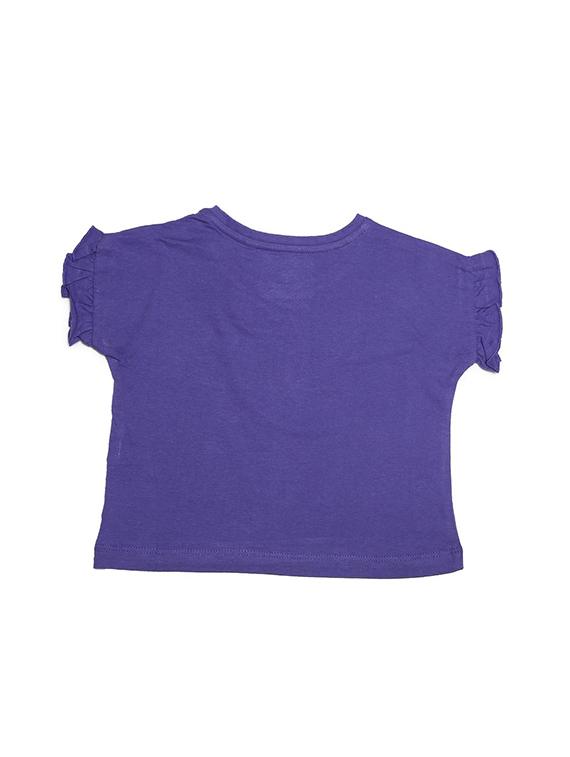 blue cotton blend top - 15611462 - Zoom Image - 2