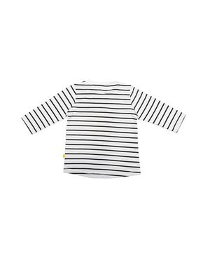white cotton blend top - 15611463 - Standard Image - 2