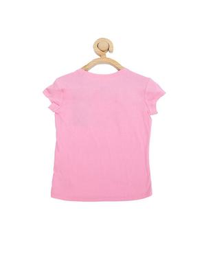 pink cotton blend top - 15611469 - Standard Image - 2