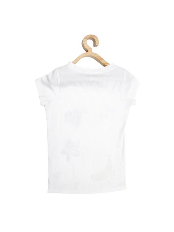 white cotton blend top - 15611472 - Zoom Image - 2