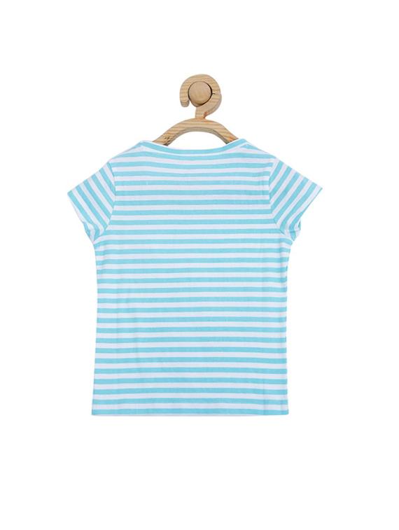blue cotton blend top - 15611474 - Zoom Image - 2